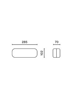 Éclairage de secours extérieur à LED EVOLUTION, 150 Lm, 0,67 W, 5 000 K, 4 LED, IK08, pour installation en saillie ou encastrée 2