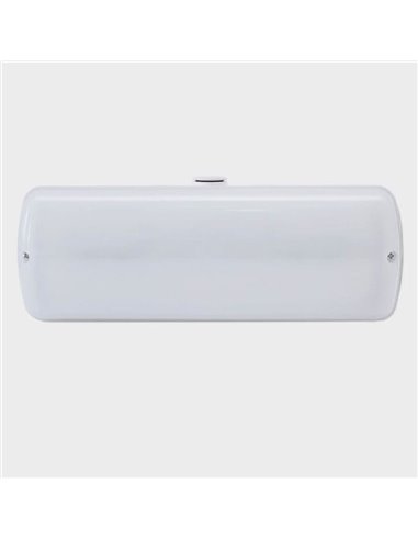 Luz de emergencia LED para exterior EVOLUTION, 200Lm, 0,67W, 5000K, 6 leds, IK08, para superficie o enresada