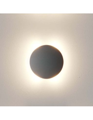 Detalhe da luz LED de sinalização interna embutida redonda branca GROW 4W 3000K