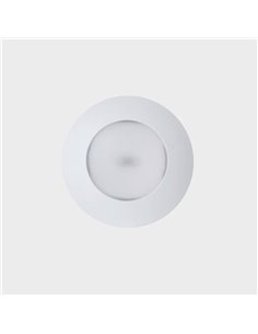 Farol de emergência e sinalização LED embutido EVEREST, redondo, Ø75, 5000K