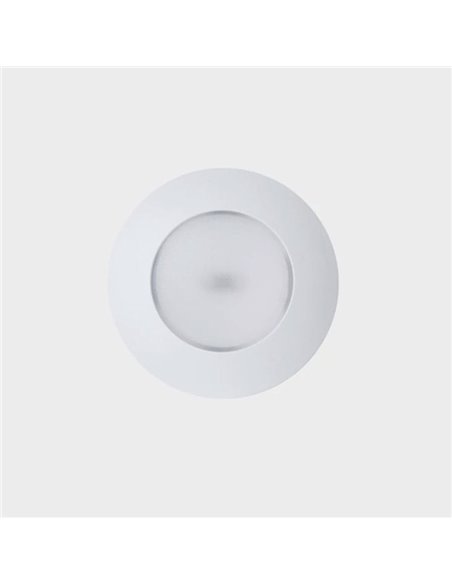 Farol de emergência e sinalização LED embutido EVEREST, redondo, Ø75, 5000K