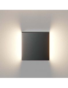 Aplique LED de Pared Negro STEPS 4W para Señalización Empotrable – Luz Cálida por Doble Salida 2