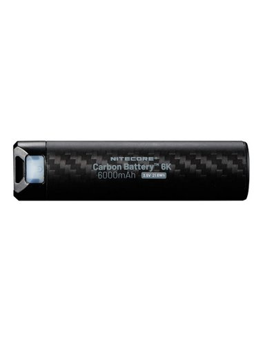 Batería externa recargable y portátil 6000mAh 3.6V (21.6Wh) IP68 y sumergible 2 metros