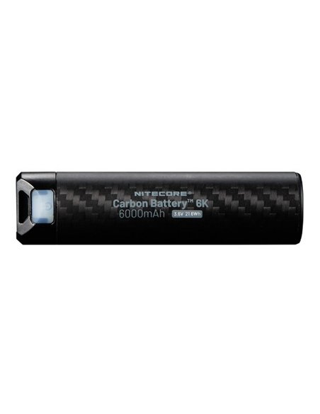 Batería externa recargable y portátil 6000mAh 3.6V (21.6Wh) IP68 y sumergible 2 metros