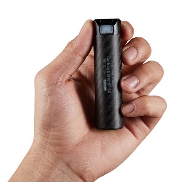 Batería externa recargable y portátil 6000mAh 3.6V (21.6Wh) IP68 y sumergible 2 metros