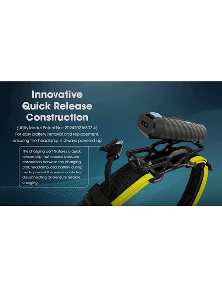 Batterie externe rechargeable et portable 6000mAh 3.6V (21.6Wh) IP68 et submersible 2 mètres