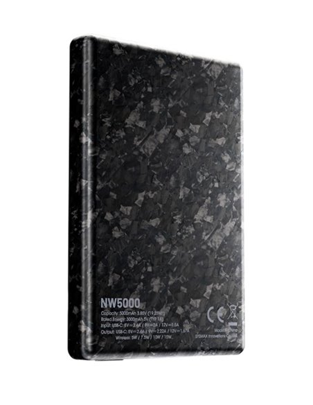 Batterie externe magnétique ultra-fine rechargeable NW5000, 5000 mAh, 3,85 V (19,25 Wh)