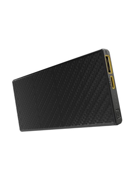 Batería recargable Power-Bank CARBO 10000 10,000 mAh (38.5 Wh) 157g potencia salida 20W USB-C