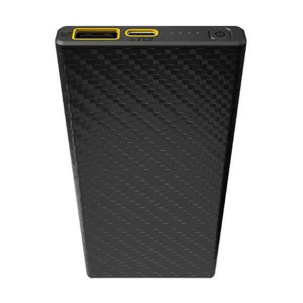 Batería recargable Power-Bank CARBO 10000 10,000 mAh (38.5 Wh) 157g potencia salida 20W USB-C