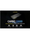 Batería recargable Power-Bank CARBO 10000 10,000 mAh (38.5 Wh) 157g potencia salida 20W USB-C