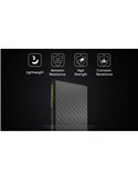 Batería recargable Power-Bank CARBO 10000 10,000 mAh (38.5 Wh) 157g potencia salida 20W USB-C