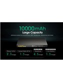 Batería recargable Power-Bank CARBO 10000 10,000 mAh (38.5 Wh) 157g potencia salida 20W USB-C