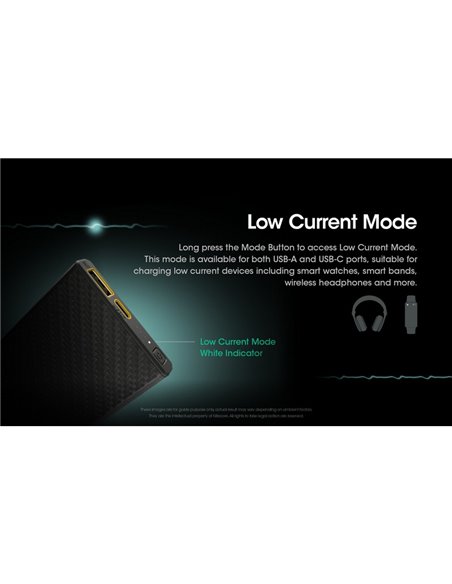 Batterie externe rechargeable CARBO 10000 10 000 mAh (38,5 Wh) 157 g puissance de sortie 20 W USB-C