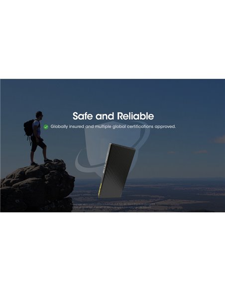 Batería recargable Power-Bank CARBO 10000 10,000 mAh (38.5 Wh) 157g potencia salida 20W USB-C