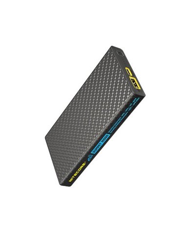 Batería Power Bank recargable 10.000 mAh fibra de carbono (38,5 Wh), salida 20W SUMMIT 10000 172g IPX5