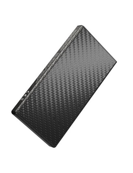 Power Bank recarregável 10.000 mAh fibra de carbono (38,5 Wh), saída de 20 W SUMMIT 10000 172 g IPX5