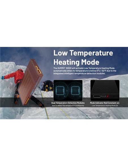 Batterie externe rechargeable 10 000 mAh en fibre de carbone (38,5 Wh), puissance de sortie 20 W SUMMIT 10000 172 g IPX5