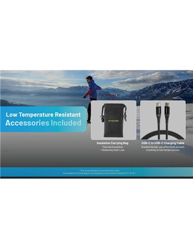 Batería Power Bank recargable 10.000 mAh fibra de carbono (38,5 Wh), salida 20W SUMMIT 10000 172g IPX5