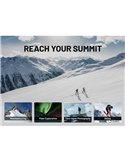 Batería Power Bank recargable 10.000 mAh fibra de carbono (38,5 Wh), salida 20W SUMMIT 10000 172g IPX5