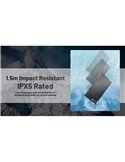 Batería Power Bank recargable 10.000 mAh fibra de carbono (38,5 Wh), salida 20W SUMMIT 10000 172g IPX5