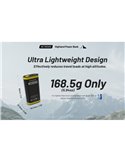 Batería recargable NC10000 Power Bank Li-ion 10,000 mAh 3.6 V (36 Wh) con linterna 50Lm USB-C IPX5