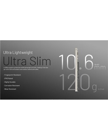 Batería recargable NW5000 magnética y ultrafina, Power-Bank 5000 mAh 3,85 V (19,25 Wh)