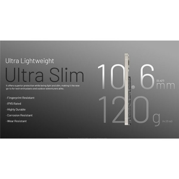 Bateria magnética recarregável ultrafina NW5000, Power Bank 5000 mAh 3,85 V (19,25 Wh)