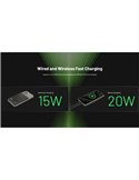 Batería recargable NW5000 magnética y ultrafina, Power-Bank 5000 mAh 3,85 V (19,25 Wh)
