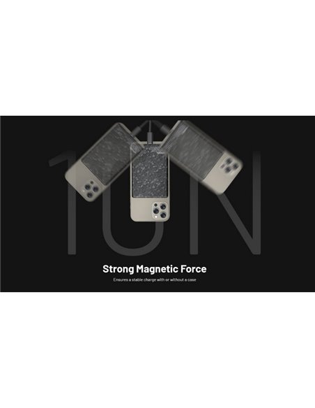 Batterie externe magnétique ultra-fine rechargeable NW5000, 5000 mAh, 3,85 V (19,25 Wh)