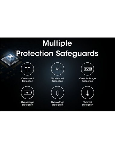 Bateria recarregável CARBO 20000 Power-Bank de 20.000 mAh (77 Wh), 295 g, saída USB-C de 20 W