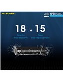 Batería recargable NPB1 5000 mAh 3,64 V (18,2Wh) Micro-USB-C y A sumergible y temperaturas extremas IP68