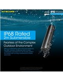 Batería recargable NPB1 5000 mAh 3,64 V (18,2Wh) Micro-USB-C y A sumergible y temperaturas extremas IP68