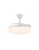 Ventilador LED aspas retráctiles STARS EVO, 72W 7920Lm CCT Dim, Smart