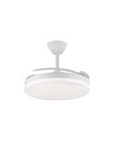 Ventilador LED aspas retráctiles STARS EVO, 72W 7920Lm CCT Dim, Smart