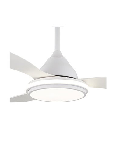 Ventilateur de plafond LED STEL TL, Ø120cm, 35W 3440Lm CCT Dim