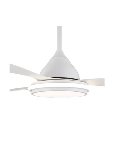 Ventilateur de plafond LED STEL TL, Ø120cm, 35W 3440Lm CCT Dim
