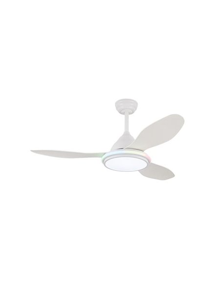 Ventilador de techo LED Stel TL RGB, Ø 120cm, 31W 2980Lm CCT Dim