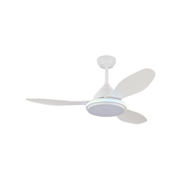 Ventilador de techo LED Stel TL RGB, Ø 120cm, 31W 2980Lm CCT Dim