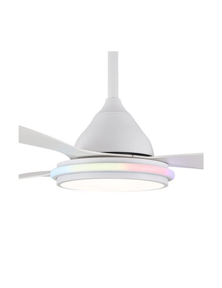 Ventilador de techo LED Stel TL RGB, Ø 120cm, 31W 2980Lm CCT Dim