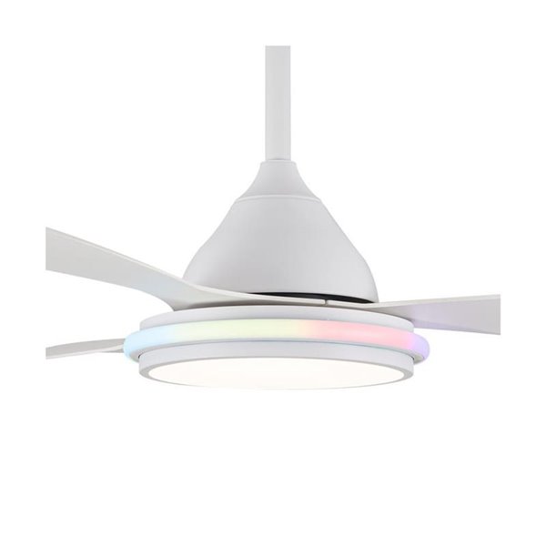 Ventilador de techo LED Stel TL RGB, Ø 120cm, 31W 2980Lm CCT Dim