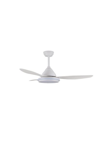 Ventilateur de plafond LED RGB Stel TL, Ø 120 cm, 31 W, 2 980 lm, CCT Dim.