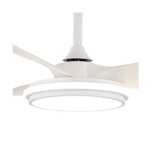 Ventilador de techo LED Stel TL MINI, Ø82cm, 35W 3440Lm CCT Dim