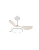 Ventilador de techo LED Stel TL MINI, Ø82cm, 35W 3440Lm CCT Dim