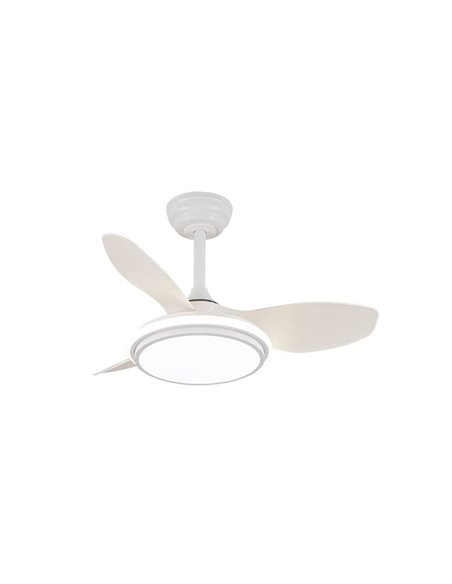Ventilateur de plafond LED Stel TL MINI, Ø82cm, 35W 3440Lm CCT Dim