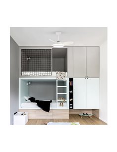 Ventoinha de techo LED Stel TL MINI, Ø82cm, 35W 3440Lm CCT Dim 2