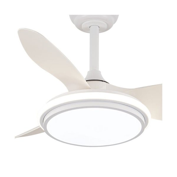 Ventilador de techo LED Stel TL MINI, Ø82cm, 35W 3440Lm CCT Dim