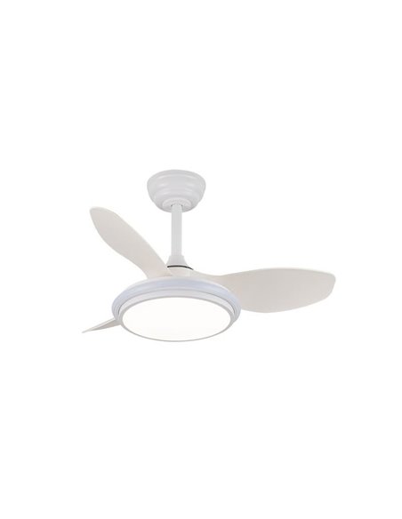 Ventilador de techo LED Stel TL MINI, Ø82cm, 35W 3440Lm CCT Dim