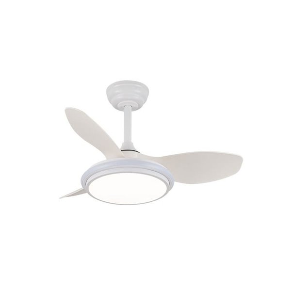 Ventilador de techo LED Stel TL MINI, Ø82cm, 35W 3440Lm CCT Dim