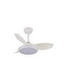 Ventilador de techo LED Stel TL MINI, Ø82cm, 35W 3440Lm CCT Dim