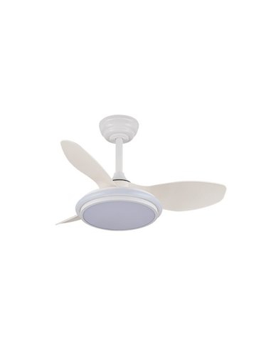 Ventilador de techo LED Stel TL MINI, Ø82cm, 35W 3440Lm CCT Dim